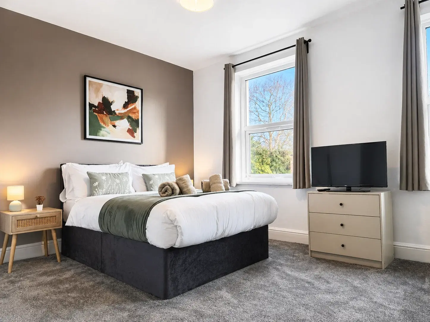 Merridale Place master bedroom